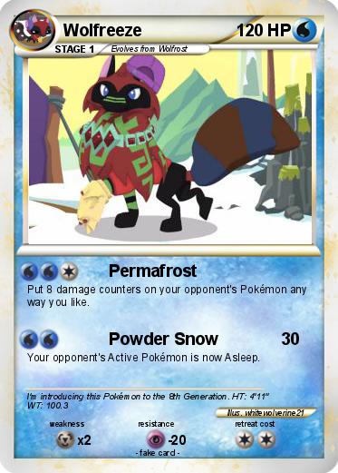 Pokemon Wolfreeze