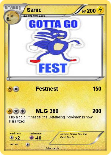 Pokemon Sanic