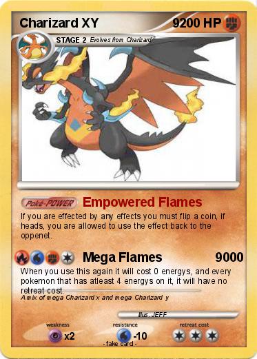Pokemon Charizard XY                     9