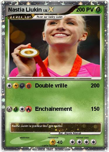 Pokemon Nastia Liukin