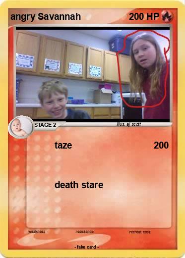 Pokemon angry Savannah