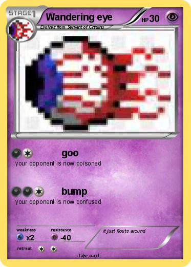 Pokemon Wandering eye