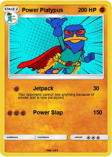 Pokemon Power Platypus