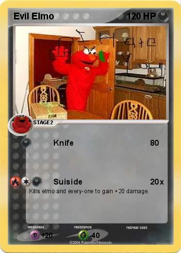 Pokemon Evil Elmo