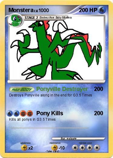 Pokemon Monstera
