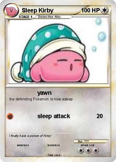 Pokemon Sleep Kirby