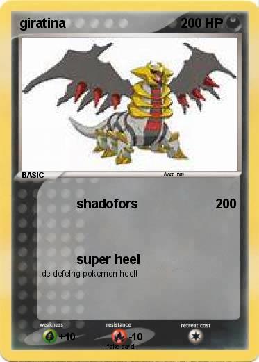Pokemon giratina