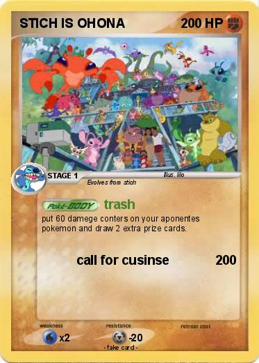 Pokemon STICH IS OHONA