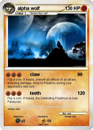 Pokemon alpha wolf