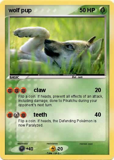 Pokemon wolf pup
