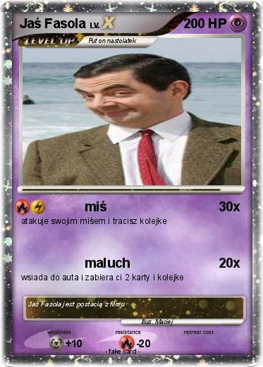 Pokemon Jaś Fasola