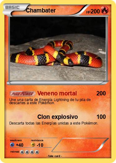 Pokemon Chambater