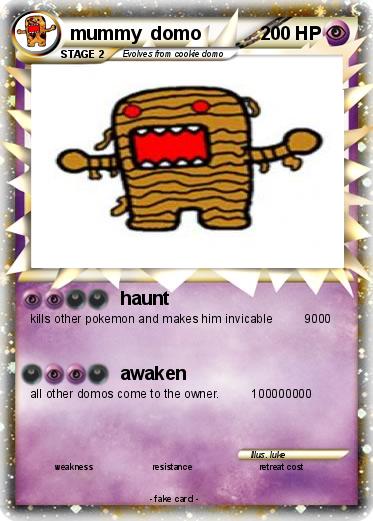 Pokemon mummy  domo