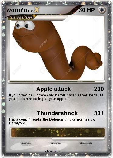 Pokemon worm’o