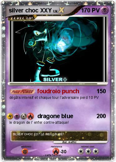 Pokemon silver choc XXY