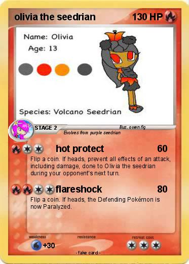 Pokemon olivia the seedrian