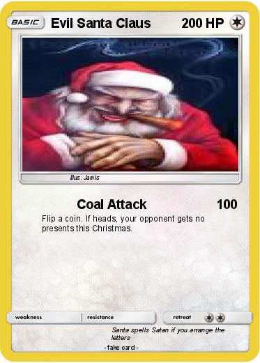 Pokemon Evil Santa Claus