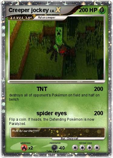 Pokemon Creeper jockey