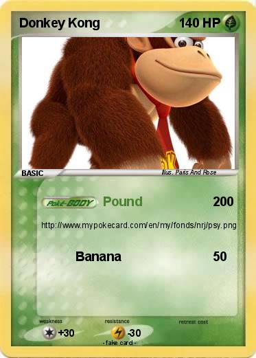 Pokemon Donkey Kong