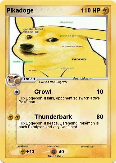 Pokemon Pikadoge