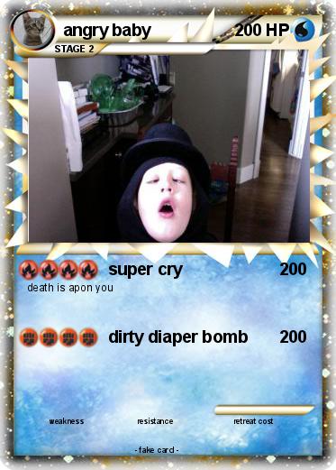Pokemon angry baby