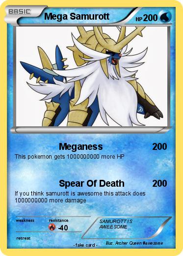 Pokemon Mega Samurott