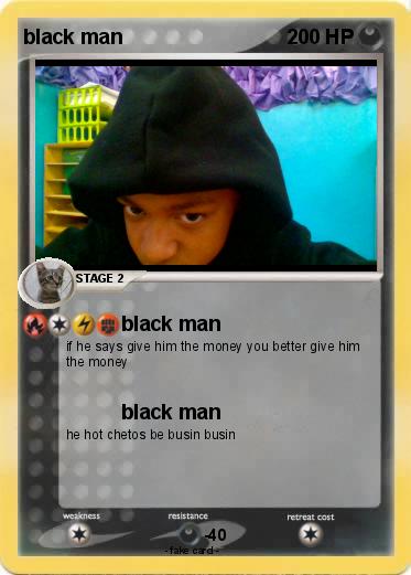 Pokemon black man