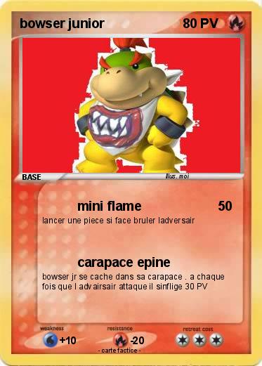 Pokemon bowser junior