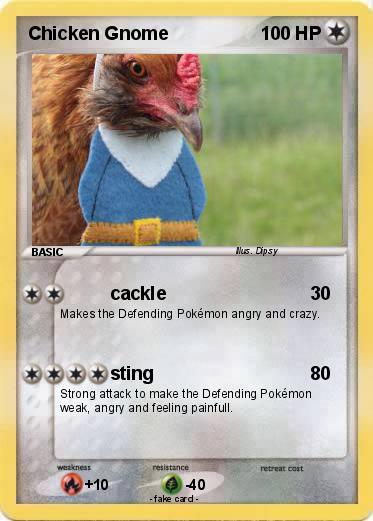 Pokemon Chicken Gnome