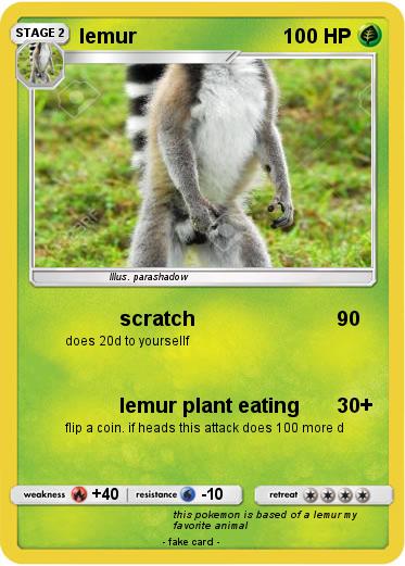 Pokemon lemur