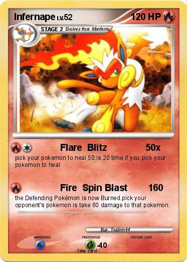 Pokemon Infernape