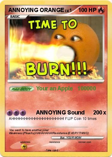 Pokemon ANNOYING ORANGE