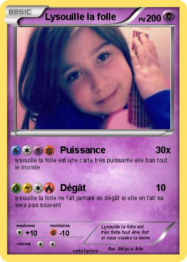 Pokemon Lysouille la folle