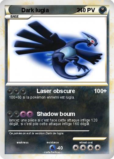 Pokemon Dark lugia                  2