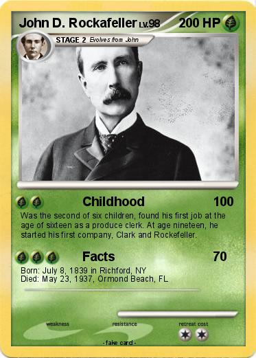 Pokemon John D. Rockafeller