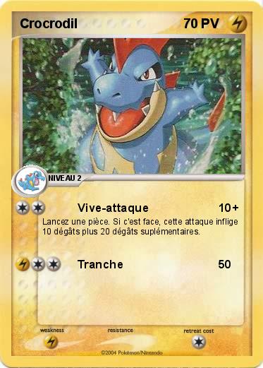 Pokemon Crocrodil   