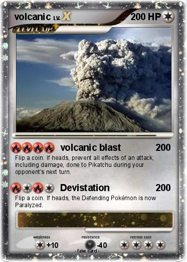 Pokemon volcanic