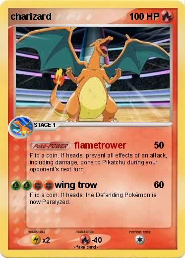 Pokemon charizard