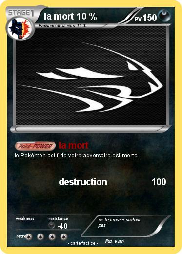 Pokemon la mort 10 %