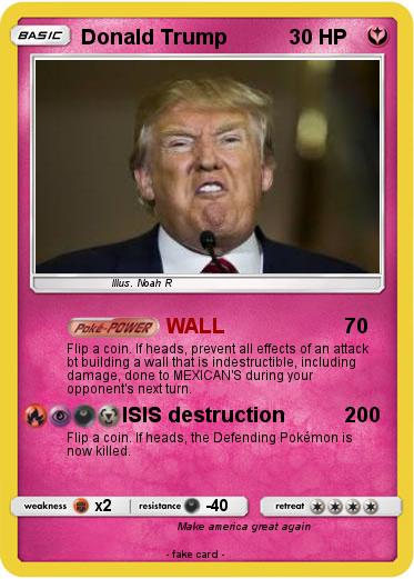 Pokemon Donald Trump