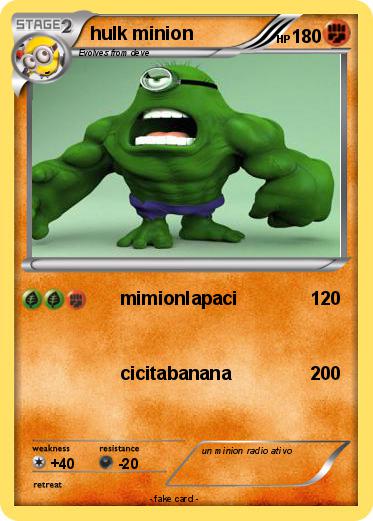 Pokemon hulk minion