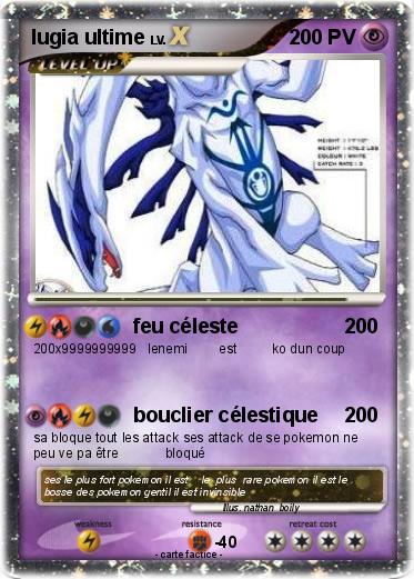 Pokemon lugia ultime