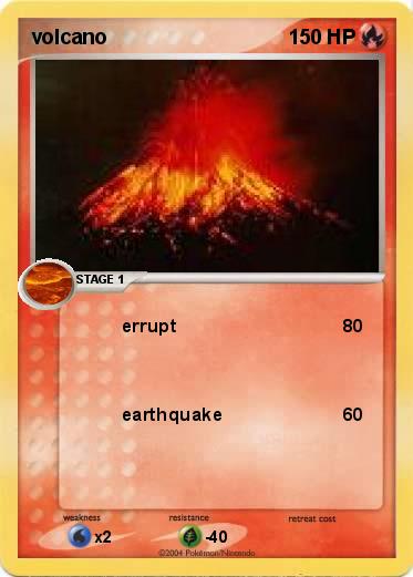 Pokemon volcano