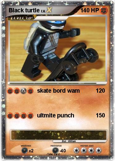 Pokemon Black turtle