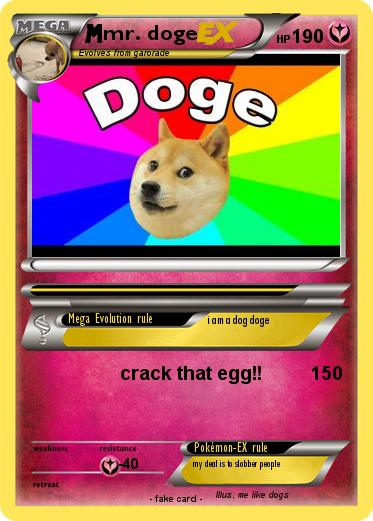Pokemon mr. doge