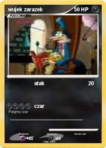 Pokemon wujek zarazek