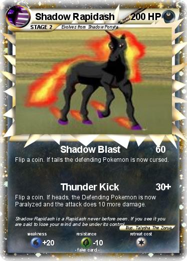 Pokemon Shadow Rapidash