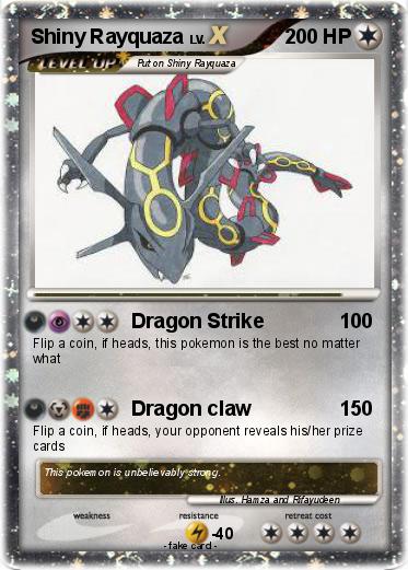 Pokemon Shiny Rayquaza