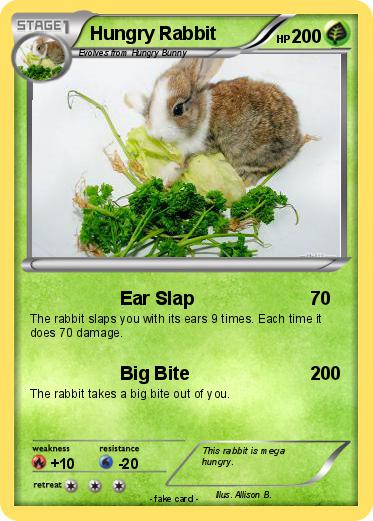 Pokemon Hungry Rabbit