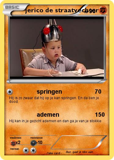 Pokemon jerico de straatvechter